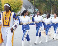 Carver seniors march to the polls to vote for first time