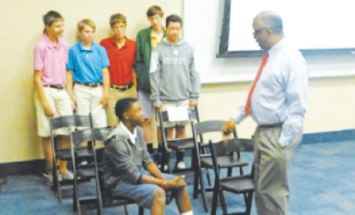 FCDS’s Allen tells students about witnessing history