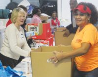 Organizations unite to provide food to families
