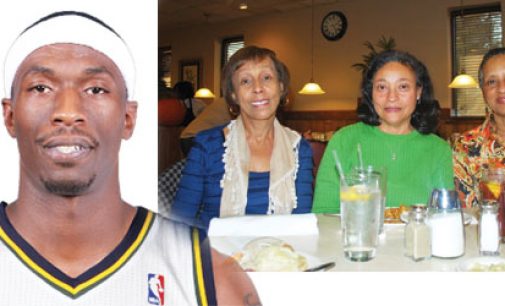 NBA star again treats seniors to holiday meal