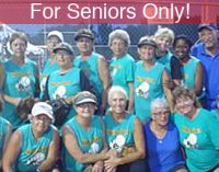 SENIOR LADIES (60+) SOFTBALL REPRESENT THE PIEDMONT AT SENIOR NATIONALS