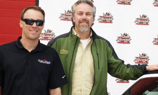 Local NASCAR star gives away pricey Camaro