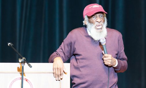 King expected death, Dick Gregory tells Winston-Salem audience