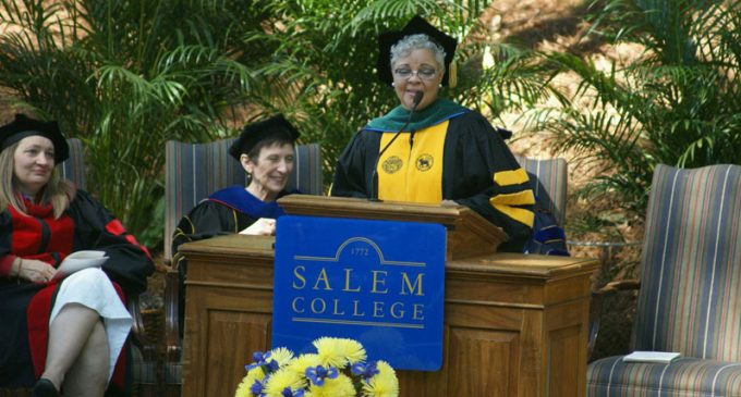 Speaker at Salem College urges graduates to dream big