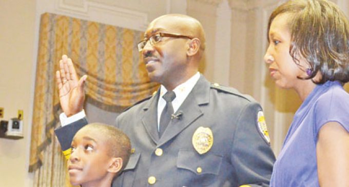 City’s second black police chief takes oath