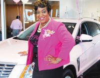 African American Mary Kay unit director receives pink Cadillac