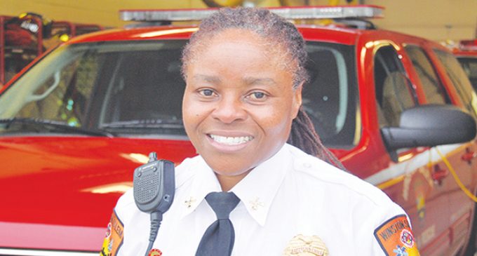 Moore becomes WSFD’s first black female battalion chief