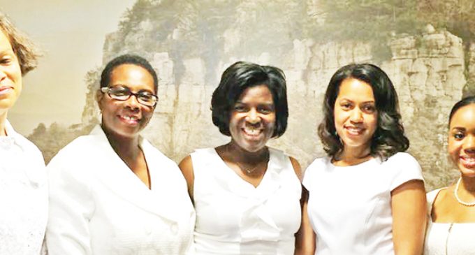 Five members are  inducted into Winston-Salem Links chapter