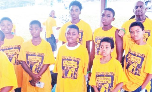 Local boys attend Omega Psi Phi Fraternity Boys’ Camp