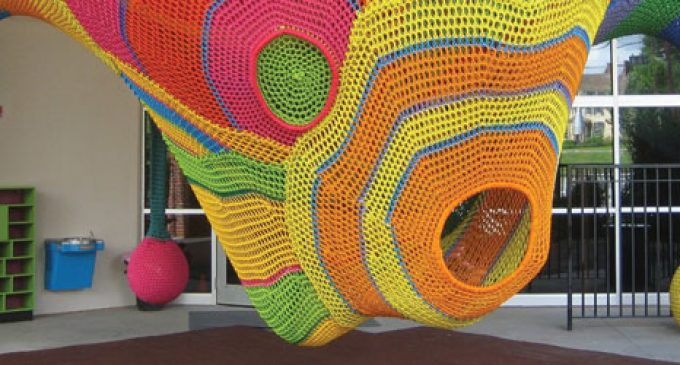 Crocheted attraction opens at Museum