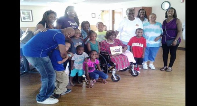 First Waughtown Baptist’s youth  celebrate Grandparents Day