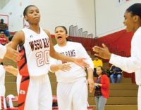 Ambitious Lady Rams win first CIAA game