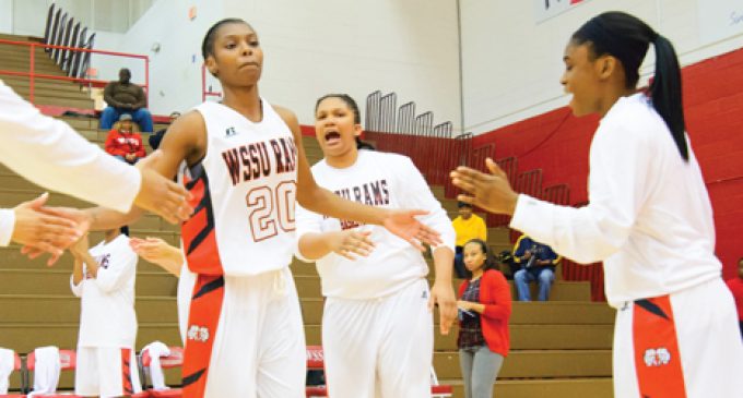 Ambitious Lady Rams win first CIAA game