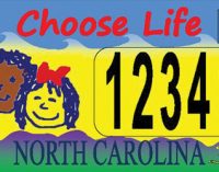 Abortion license plate fight goes on