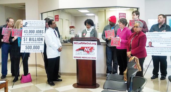 Triad residents join call for expanded Medicaid