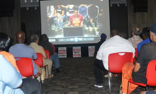Film showing at WSSU draws huge crowd before Moral Monday march