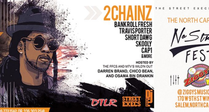 First No Stress Fest, 2 Chainz coming to Winston-Salem this weekend