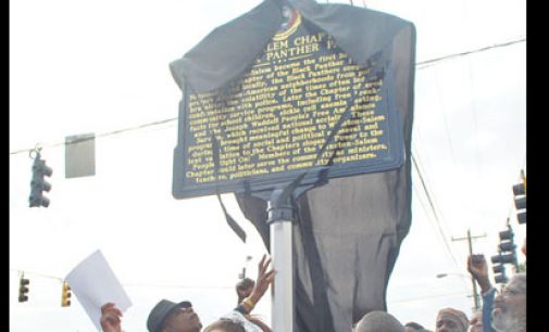 Black Panthers’ legacy  honored with marker