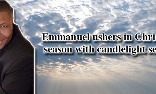 Emmanuel ushers in Christmas season with candlelight service
