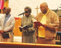 Mt. Zion Baptist, friends mark beginning of the Advent season