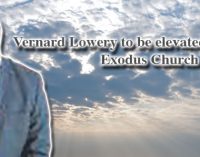 Vernard Lowery to be elevated to deacon at Exodus Church