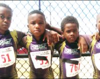 Runners compete in Junior Olympics