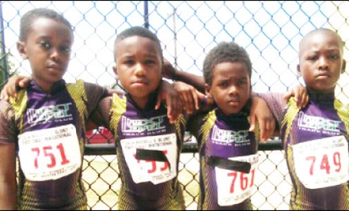 Runners compete in Junior Olympics