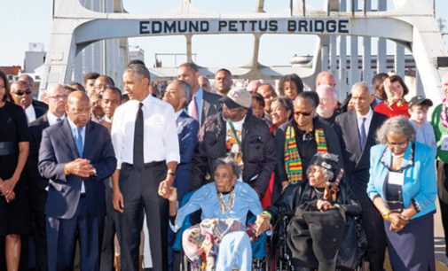 Obama marks Selma March milestone