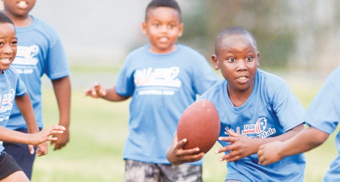 ‘FUNdamentals’ camp offers three days of football and life lessons
