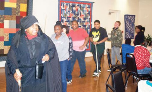 Students travel back in time at gallery
