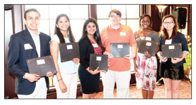 Student scholars saluted  at Breakfast of Champions