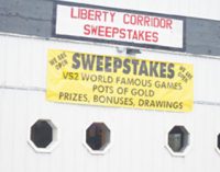 Luck may have run out for sweepstakes