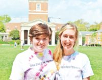 Students take a stand with their bare feet