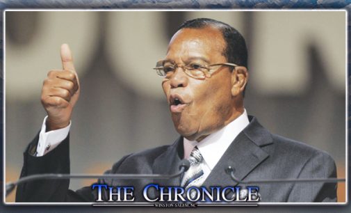 Farrakhan coming to Winston-Salem in May