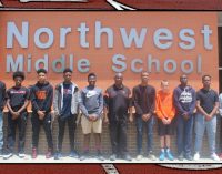Northwest Middle School wins track title