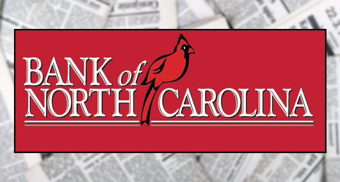 Parent company of Bank of N.C. gains accolades