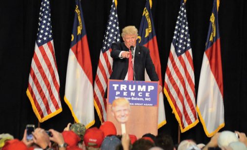 N.C. Republicans rally with Trump in W-S