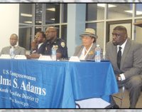 Adams holds forum on gun violence