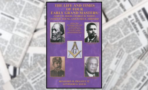 Piggott and Davis publish book on early Grand Masters of Prince Hall Masons