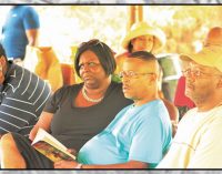 Church takes Bible study outside