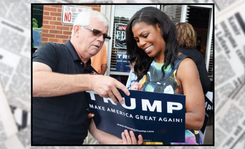 Omarosa, others support, pitch Trump locally