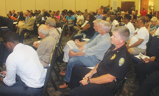 WSPD takes the stage during Part Two of Black & Blue Town Hall