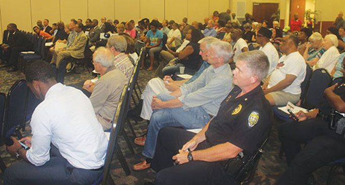 WSPD takes the stage during Part Two of Black & Blue Town Hall