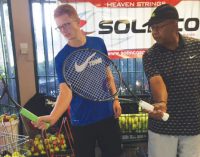 Tennis club gives free lessons to local adults