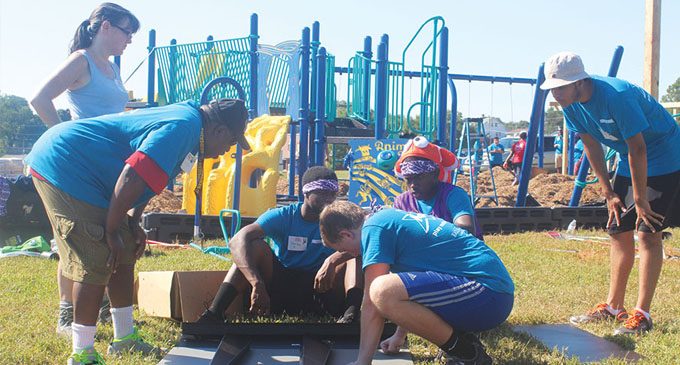 14th Street Playground comes to life