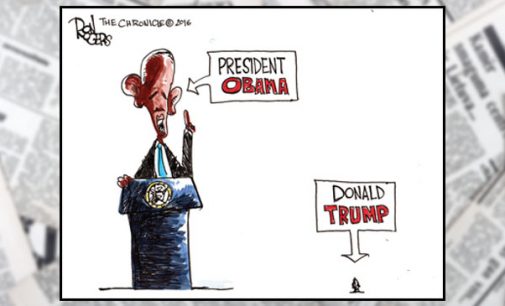 Political Cartoon: Big and Small