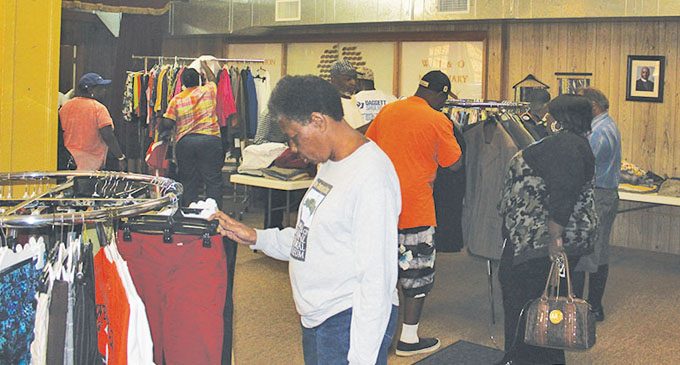 Winston-Salem church uses clothes giveaway to register people to vote