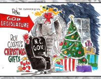 Editorial Cartoon: Roy Cooper’s Christmas gifts