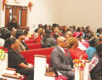 Church celebrates congregation’s friends and family at service