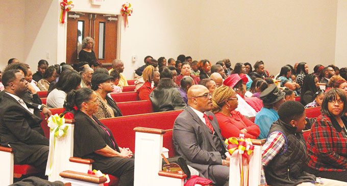 Church celebrates congregation’s friends and family at service